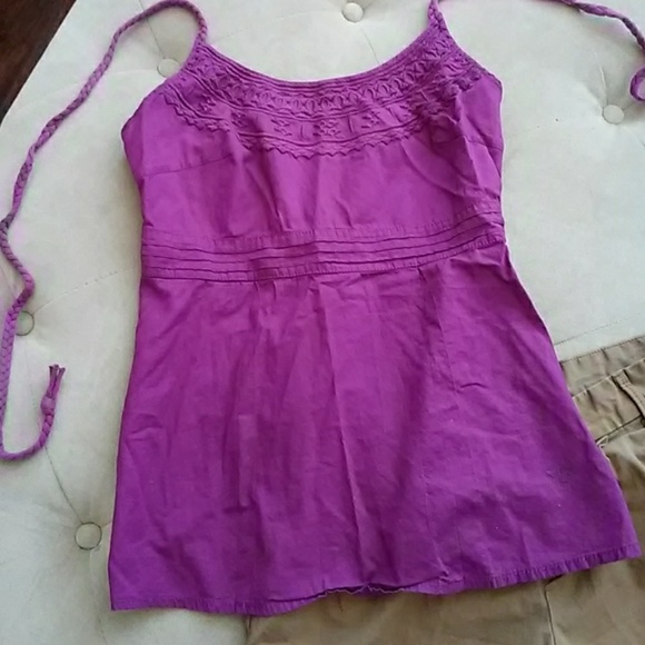 5 for $25 Magenta esprit halter top - Picture 3 of 5
